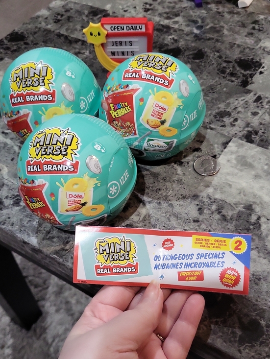 MGA Entertainment Other - MGA's Miniverse Real Brands - Set Of 3